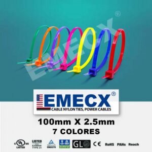 CINTILLO 7 COLORES mixed 100mm*2.5mm EMECX