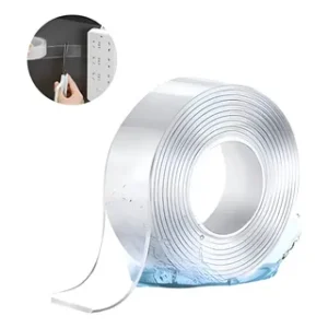 CINTA DOBLE CONTACTO TRANSPARENTE FITA DUPLA NACIONAL S/M