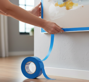 CINTA DE MONTAJE 1 x 30mt azul SHURTAPE