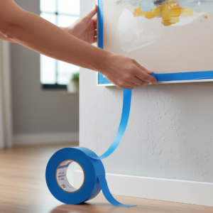 CINTA DE MONTAJE 1 x 30mt azul SHURTAPE