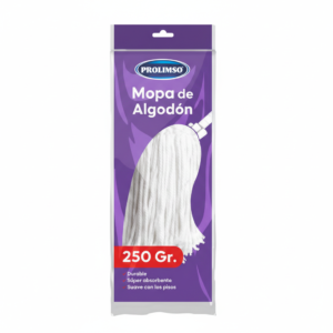 MOPA ALGODÓN CABEZAL MANGO METAL PROLIMSO