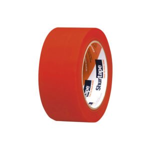 CINTA SEÑALIZACION PVC VP-410 ROJO 2" x 36YDS SHURTAPE