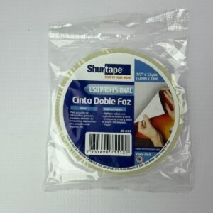 CINTA DOBLE FAZ 1/2" SHURTAPE