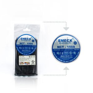 CINTILLO PARA TORNILLAR NEGRO 150mm*3.6mm EMECX