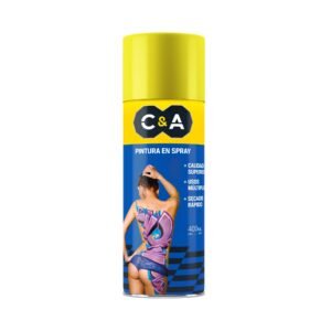 PINTURAS EN SPRAY AMARILLO LIMON C&A