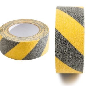 CINTA ANTIDESLIZANTE AMARILLO/NEGRO 2" X 18M SKS