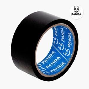 CINTA DE EMBALAJE COLOR NEGRO 200YDS PANDA