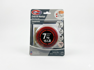 CINTA DOBLE CONTACTO PARA TRANSPARENTE 25 MM X 1.5 M PEGAFAN