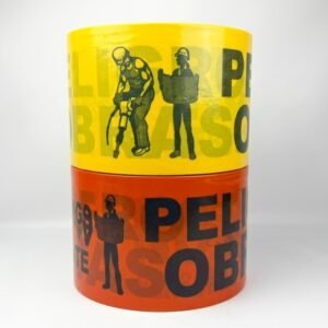 CINTA DE ADVERTENCIA "PELIGRO" C/AMARILLO 4" X 20M NACIONAL