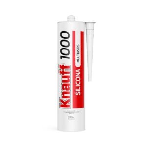 SILICONA MULTIUSOS 1000 C/NEGRO 225ML KNAUFF