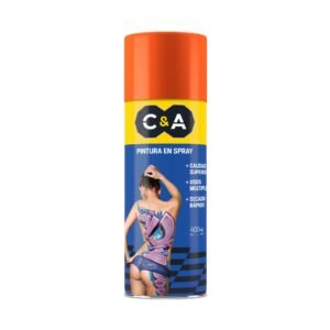 PINTURAS EN SPRAY NARANJA (12) C&A